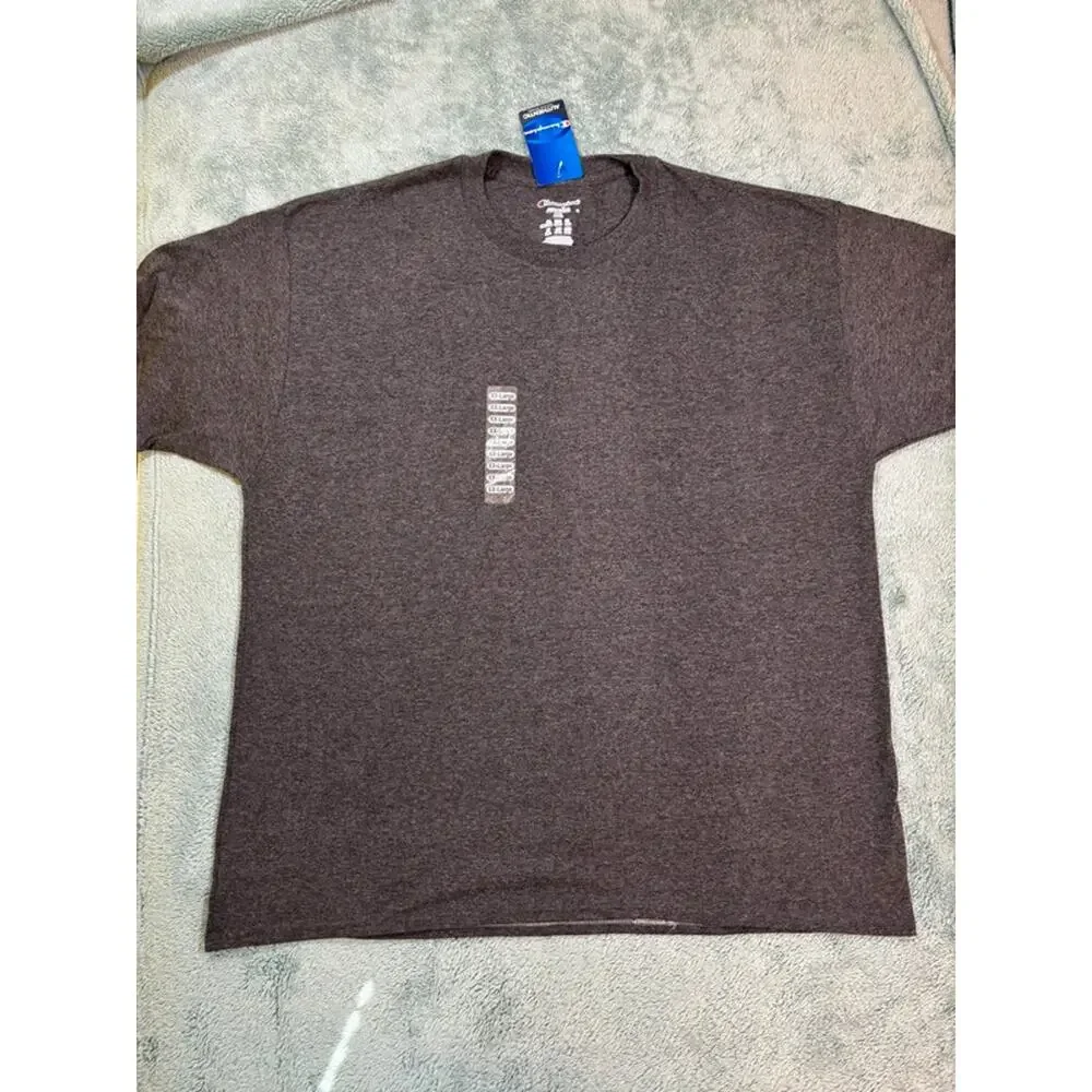 Champion Authentic Crewneck Black T-shirt US UK (2XL) - Picture 1 of 12